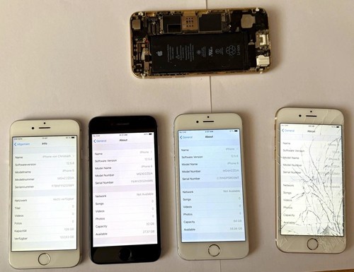 Apple iphone konvolut - 6,