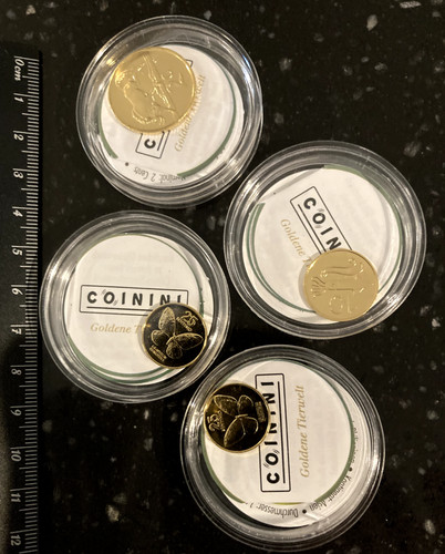 Coinini tier goldmünze igel - coinini, tier-goldmünze