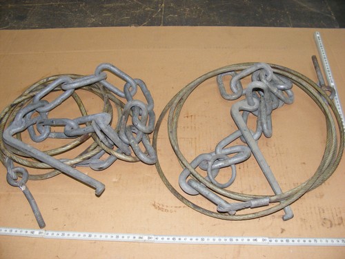 Kettenspanner und drahtseil - kettenspanner,