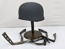 WK2 LW Fallschirmjägerhelm Stahlhelm M38 Luftwaffe Glocke blaugrau 59/60