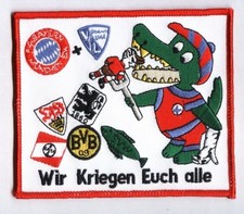 Alter Aufnäher Bochum Freundschaft Motiv 9 Fan Kutte Patch Weste 90er Sammler