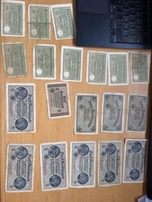 Sammlung alte Banknoten