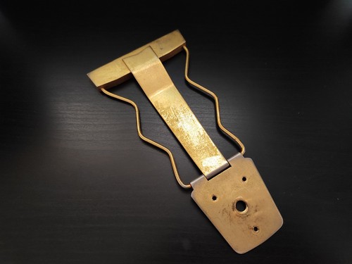 Vintage zig zag - zag, tailpiece