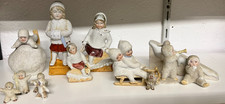 Goebel & Hertwig Snowbabies – Sammlung von 14 Porzellan- und Bisquitfiguren
