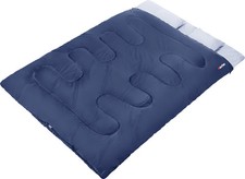 Outtec® Doppelschlafsack Schlafsack mit Kissen 220x150 cm 2 Personen Camping