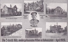 Gruß aus Falkenstein im Vogtland - Brand - Katastrophe