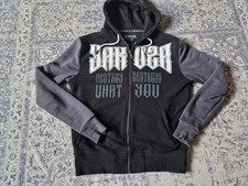 Sweatjacke / Hoodie - YAKUZA - schwarz - Gr. M - Skull/Tattoo/Gothic/Biker