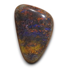 Australischer Matrix Opal aus Andamooka Farbbehandelt Schmuck Edelstein