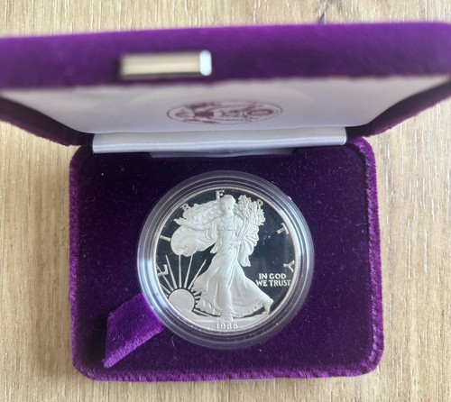 1986 silver american eagle - 1986-s,