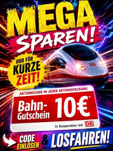 Blitzversand euro db - 10,