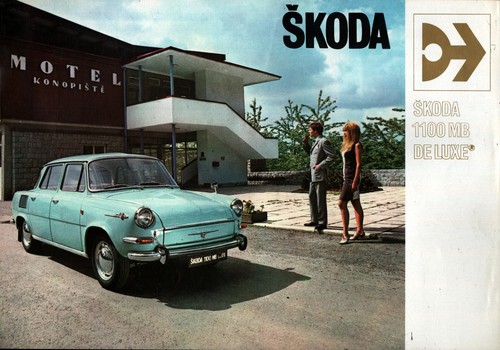 Prospekt datenblatt skoda 1100 - prospekt,