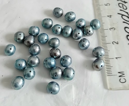 Restposten silber grau blau - silber, grau/blau