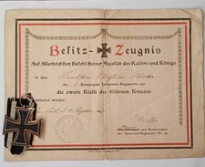 Eisernes Kreuz, EK2 1914 mit