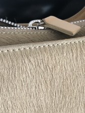 tasche mit fell hobo bag felltasche beige Winter Herbst 2025 Handtasche Handbag