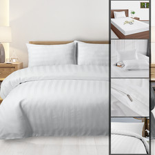 Luxus 100% Ägyptische Baumwolle Bettbezug & Kissenbezug Bettzeug Set Alle Größen