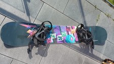 ? Snowboard-Komplettset zu verkaufen 153cm mit Elgen-84 Bindungen