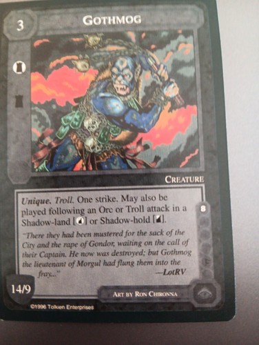 Gothmog meccg middle - ,