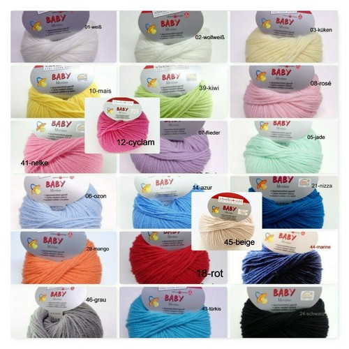 25g baby merino babywolle - merino,,