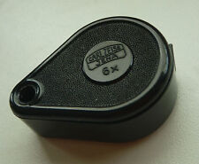 Einschlaglupe, Lupe CARL ZEISS JENA DDR 6x, guter Zustand TOP,Diamantlupe