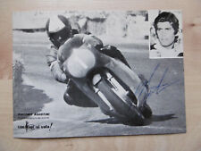 Giacomo Agostini "Moto GP" Autogramm signed 13x18 cm Postkarte s/w