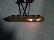 Original Airbus A320 No Smoking Fasten Seatbelt Sign NS/FSB - Sign