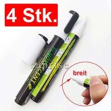 4x WEIß Flüssigkreide
