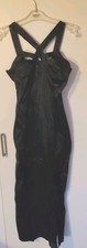 Festliches  Langes Abend./ Partykleid in Schwarz von LGP Paris Gr.34