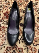 Graceland Pumps schwarz gebraucht 41 passt bis 43/44 8cm Absatz
