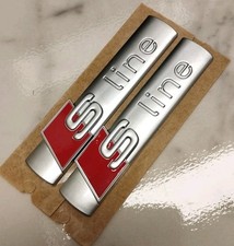 Original Audi S-Line Emblem