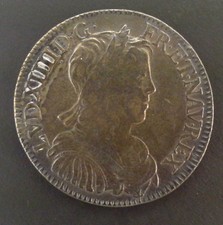 Louis XIV (1643-1715) 1/2 Écu