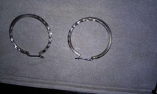 Creolen ohrring aus silber - creolen, 925