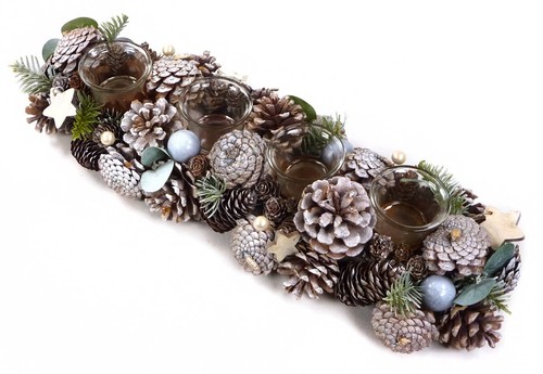 Adventskranz cm glas - 50,