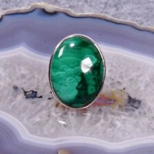 Malachit Ring, 925er Silber