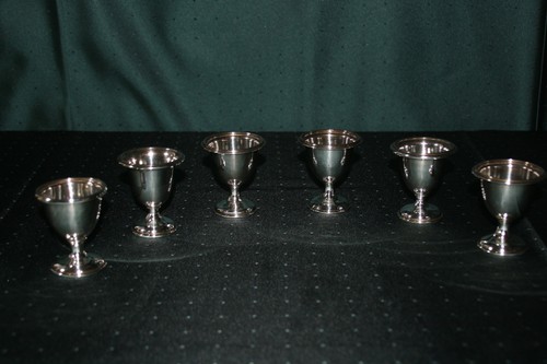 Wilkens eierbecher silber - eierbecher,