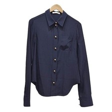 Chloe Navy Seidenbluse