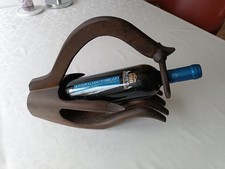 Tisch - Weinflaschenhalter Holz