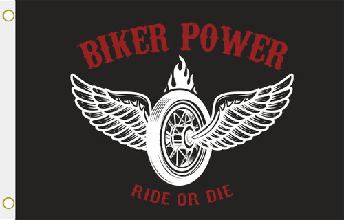 Fahne flagge biker - fahne, ride