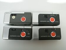 4 x Agfa pocket:  AGFAMATIC 2008 tele; 2000; 3000 und Agfa mini
