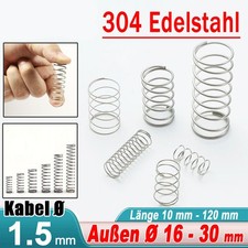 Druck-Feder 1,5 mm Draht