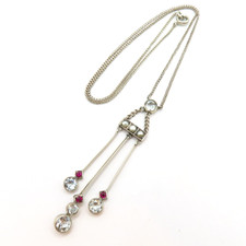 PRUNK Art Deco Halskette 800er