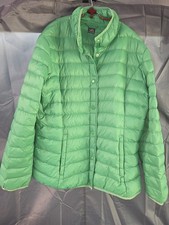 Via Milano sportlich elegante Daunenjacke Jacke Gr. 44 grün