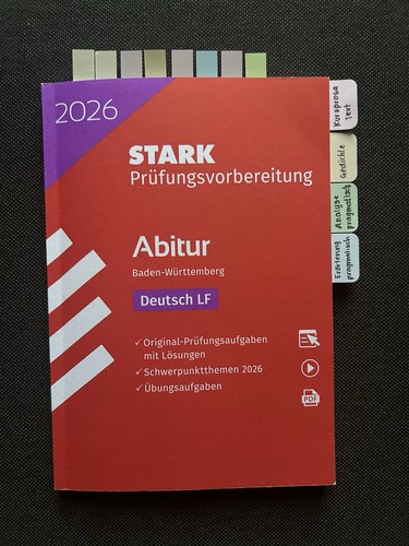 Stark abitur 2026 - stark, deutsch