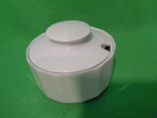 Zuckerdose  6 Pers. Polygon weiß  kein Hotelgeschirr von Rosenthal