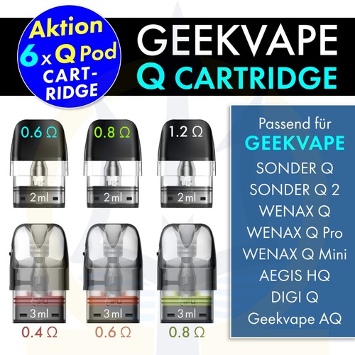 Geekvape pod cartridge - 6x, q