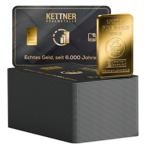 Goldbarren heimerle und meule - goldbarren,