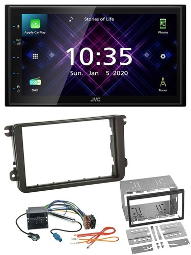 Jvc dab 2din mp3 bluetooth - jvc,