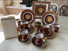 Espresso Set 21 -teilig rosenthal versace medusa ikarus red