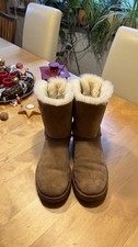 UGG Boots Chestnut Bailey Bow