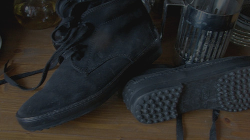 Tod stiefeletten nubuk - tod`s, leder