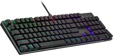 CoolerMaster Tastatur SK652  Red RGB Schwarz ND Layout (Gebraucht)